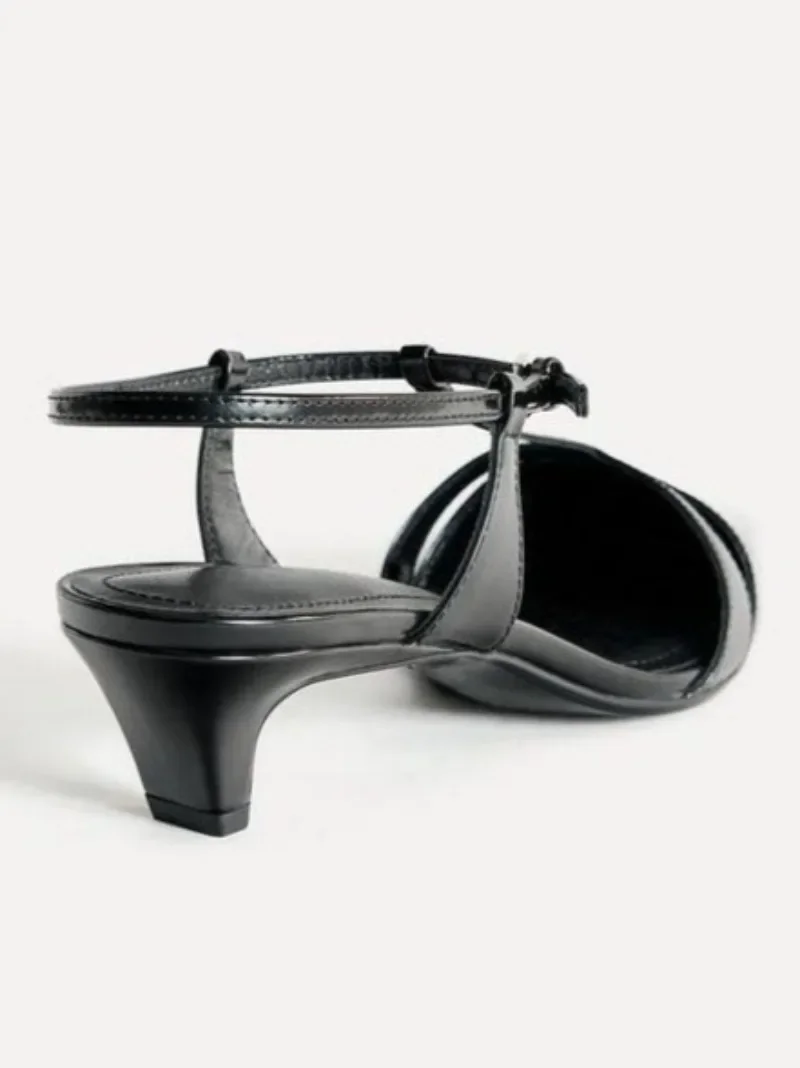 Patent Leather Kitten Heel Wom - Women'S Shoes Kitten Heels reseña y precio