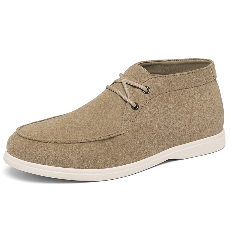 Classic British Style Suede Le - Pointed Toe Flat reseña y precio