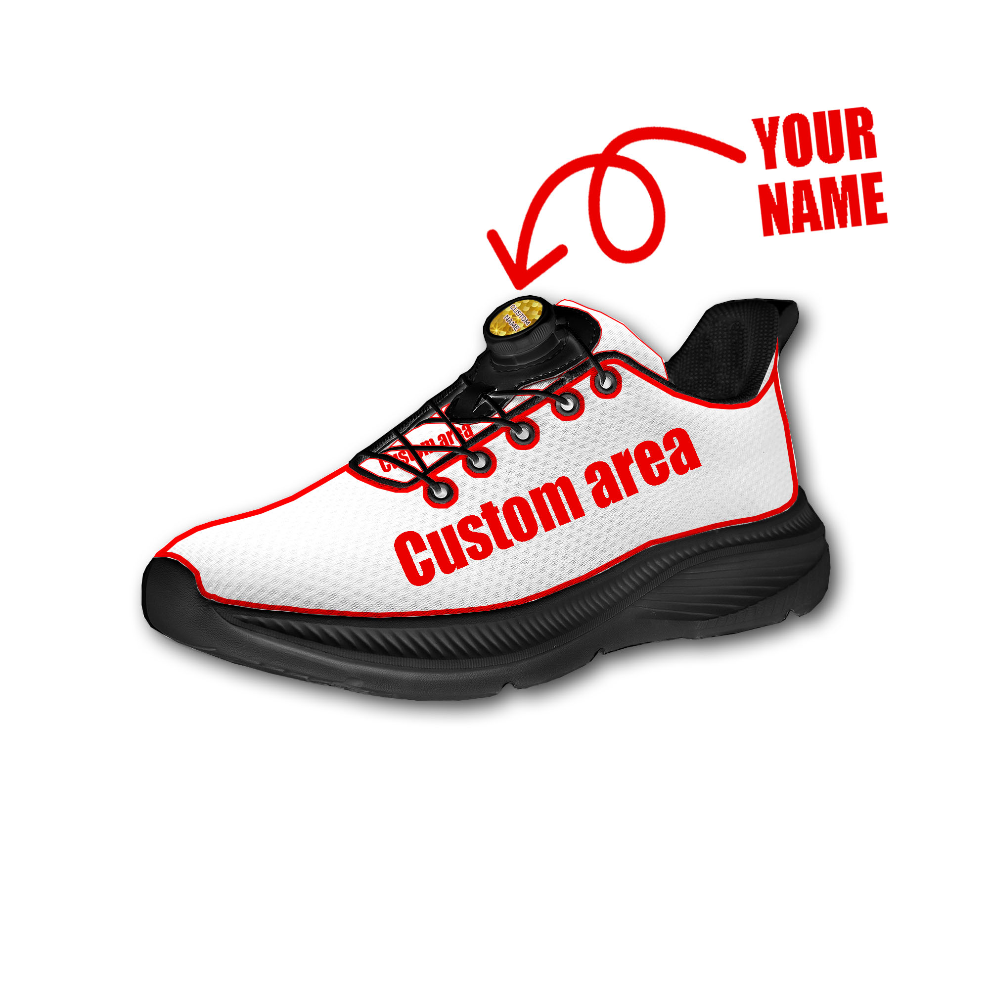 Custom Walking Shoes Men Woman - Women Shoes Logo reseña y precio