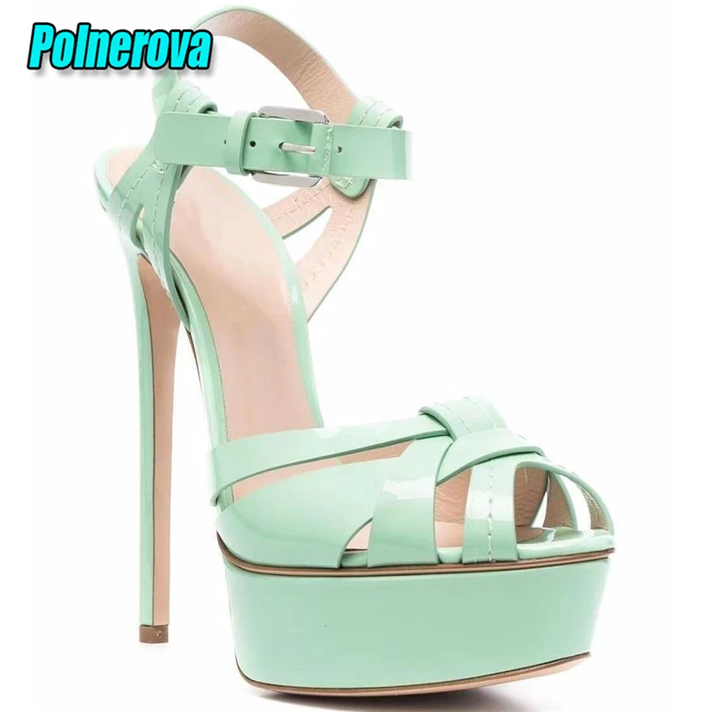Sexy Peep Toe Platform High He - Women'S Shoes Kitten Heels reseña y precio