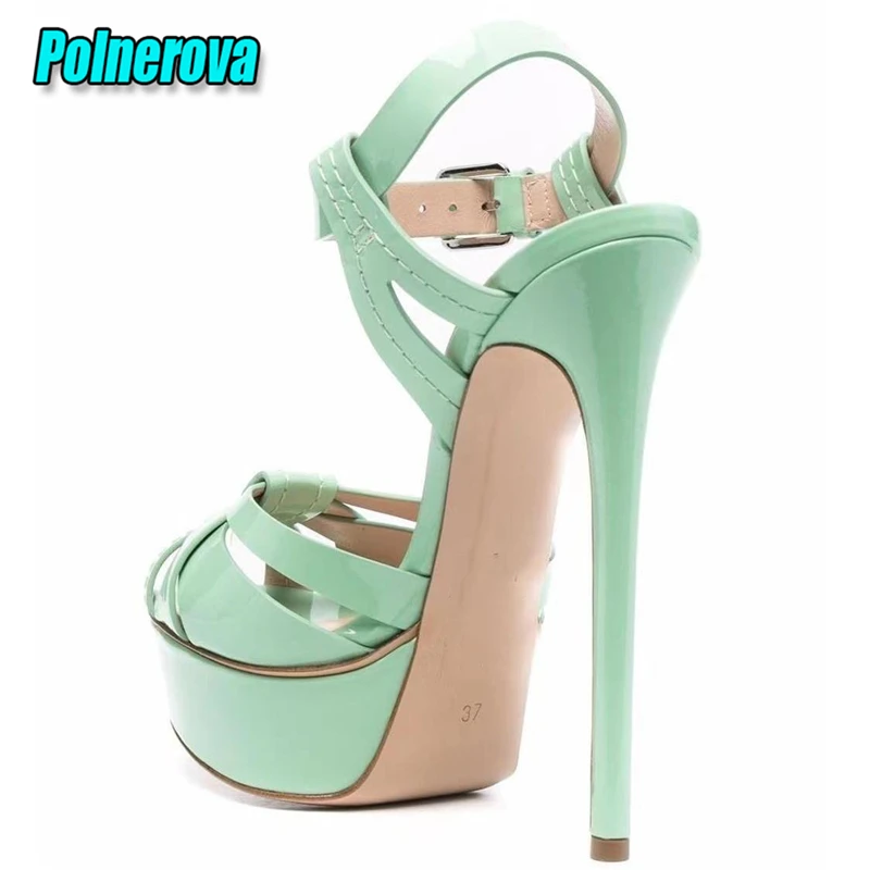 Sexy Peep Toe Platform High He - Women'S Shoes Kitten Heels reseña y precio