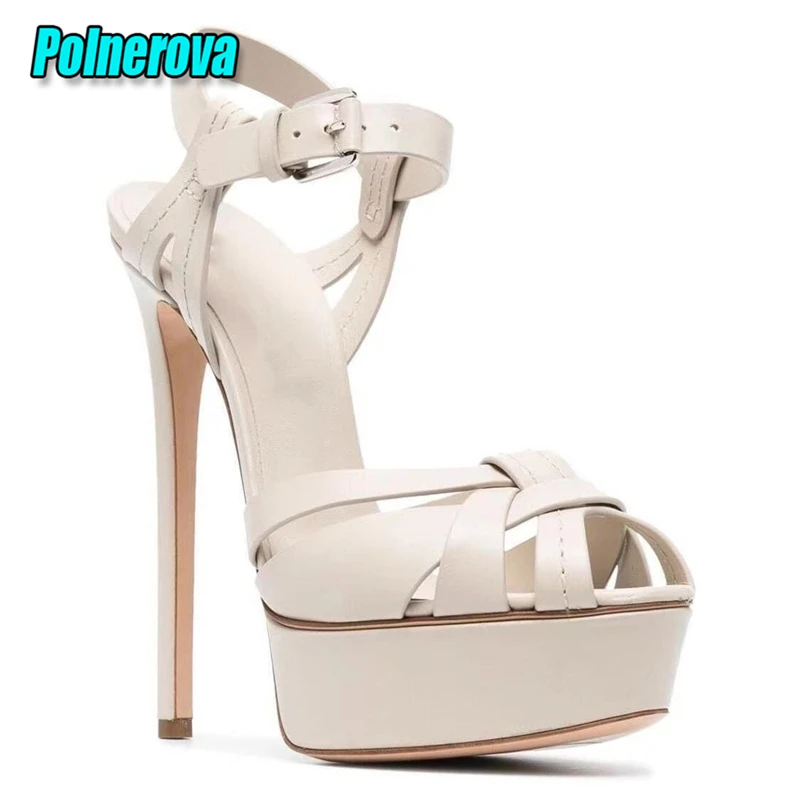 Sexy Peep Toe Platform High He - Women'S Shoes Kitten Heels reseña y precio