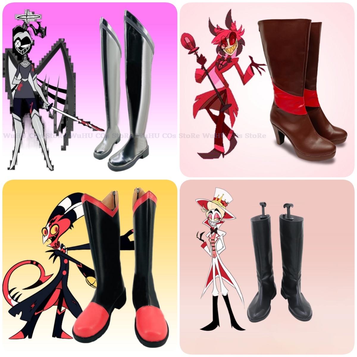 Haubin Lucifer Cosplay Hotel V - Women Shoes Japan reseña y precio