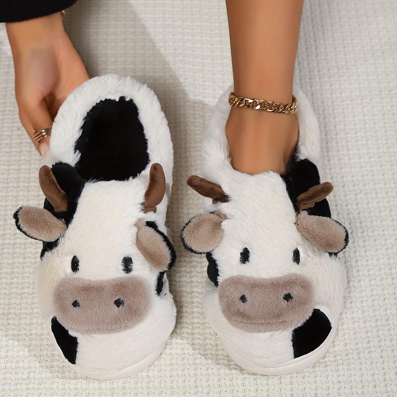 Soft Cow Slippers for Women -  - Women Shoes On Sale reseña y precio