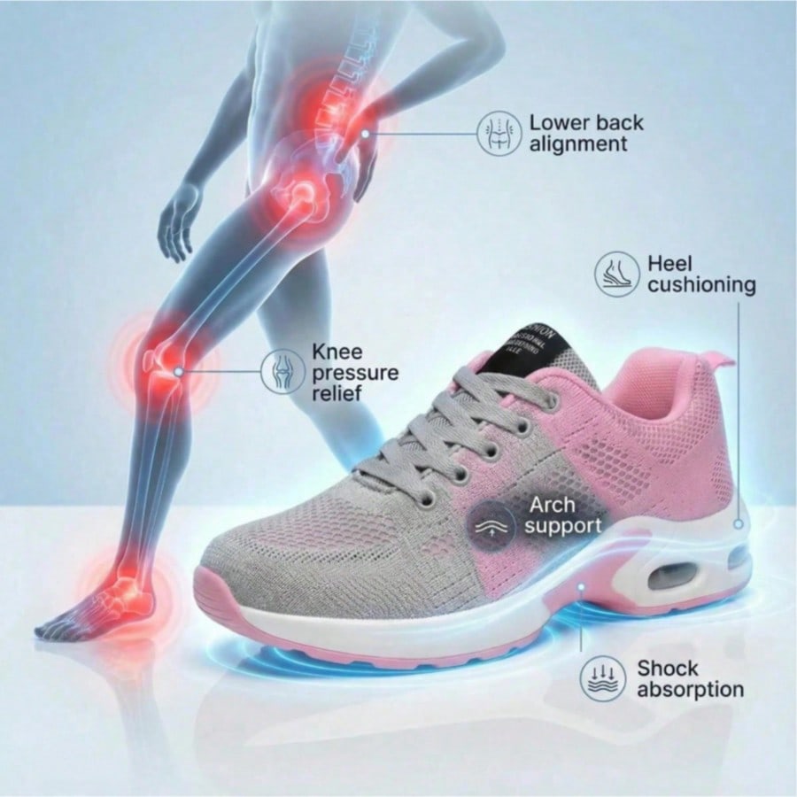Arch Support Wide Toe Box Anti - Women'S Shoes For Standing All Day reseña y precio