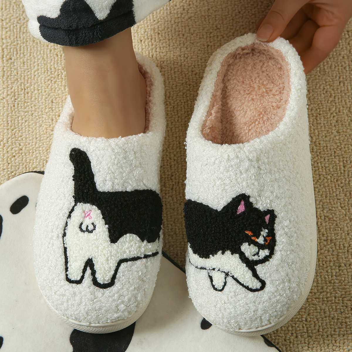 Winter Plush Cute Dachshund Em - Women Shoes On Sale reseña y precio