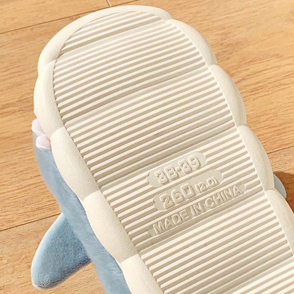 Cloudy Sharks Slipper Shark Sl - Fluffy Fur Slipper reseña y precio